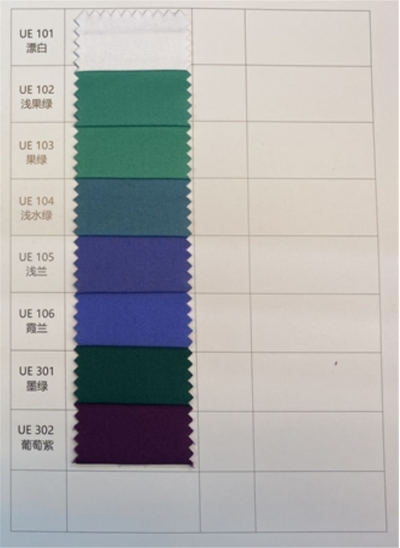 100%C 21*21 108*58 Gram weight 190+/-5g/㎡ 150cm/59″ 3/1 pure cotton yarn card front view
